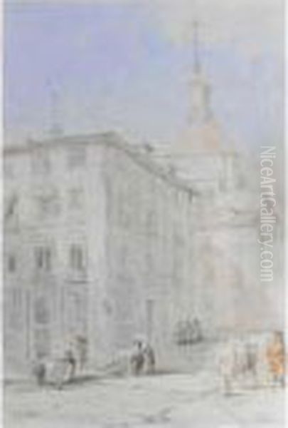 A Street Scene, Madrid - view 1