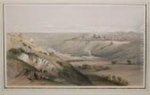 View Of Jerusalem by David Roberts