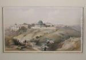 View Of Jerusalem by David Roberts