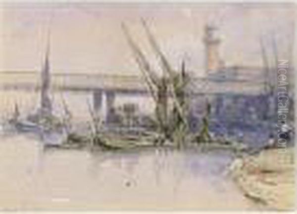 The Shot Tower, Charing Cross Bridge, London - view 1