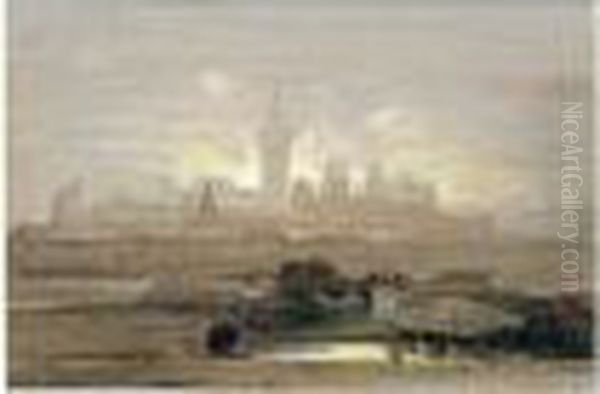 View Of Seville At Sunset - view 1