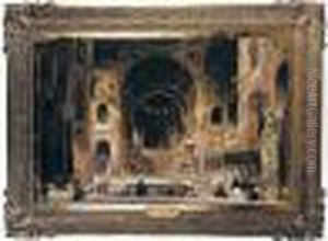 Interior Of The Church Of St Mark At Venice