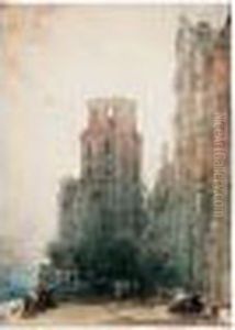 The Palace, Heidelberg by David Roberts