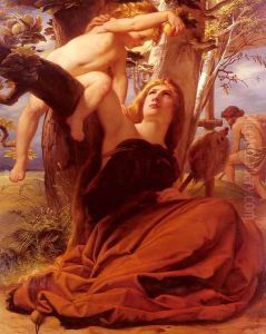 Adam and Eve after the Fall by Edward Jakob Von Steinle