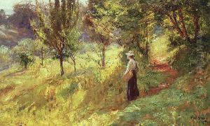 Berry Picker 1894 by Theodore Clement Steele