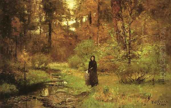 The Brook in the Woods - view 1