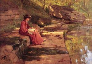 Daisy by the River by Theodore Clement Steele
