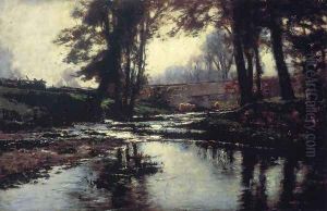 Pleasant Run by Theodore Clement Steele