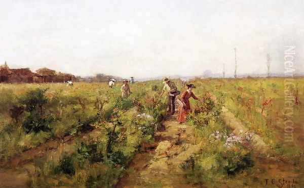 In the Berry Field - view 1