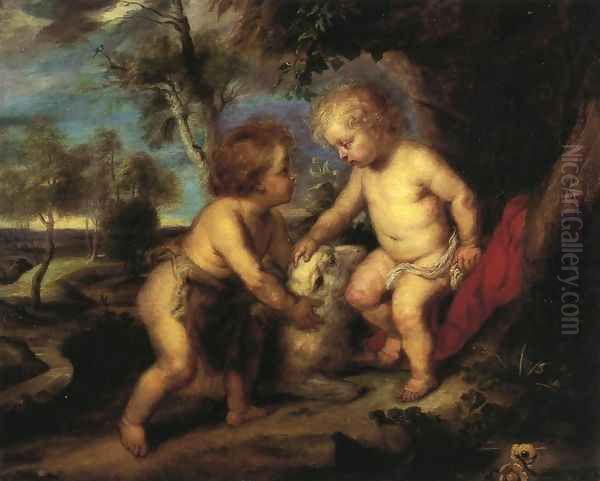The Christ Child and the Infant St. John after Rubens - view 1