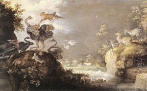 Landscape with Animals by Roelandt Jacobsz Savery