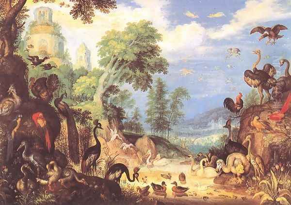 Landscape with Birds 1628 - view 1