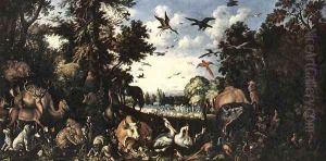 The Paradise 1618 by Roelandt Jacobsz Savery