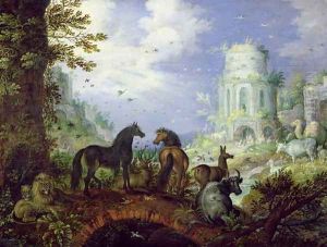 Orpheus Charming the Animals, 1626 by Roelandt Jacobsz Savery