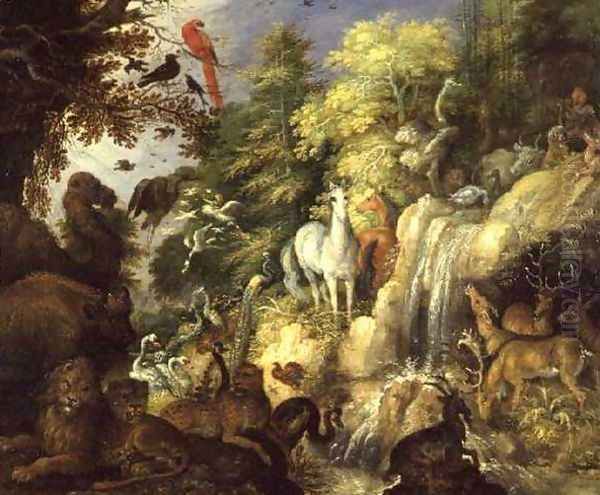 Orpheus with Birds and Beasts, 1622 - view 1