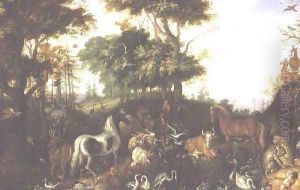 Orpheus Charming the Animals