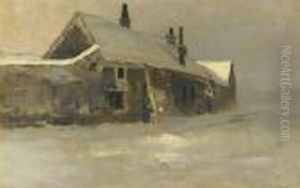 Near Barbizon by Theodore Robinson
