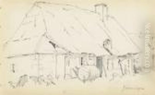 La Maison; And Two Companion Drawings - view 1