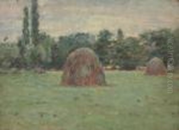 Two Haystacks - view 1