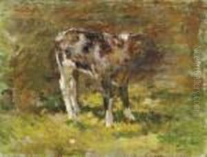 Calf by Theodore Robinson