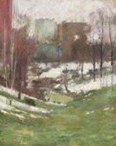 Winter In New York City by Theodore Robinson