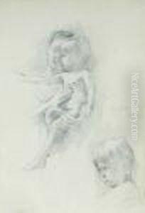 Mother And Child; And Three Companion Drawings
