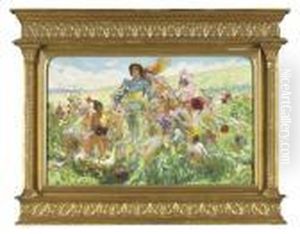 Le Chevalier Aux Fleurs by Georges Antoine Rochegrosse