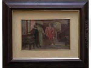 Les Fiances by Georges Antoine Rochegrosse