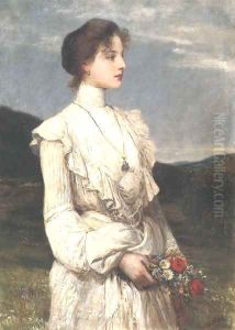 Soring Portrait of Ilona Lippich 1894