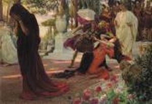 The Death Of Messalina by Georges Antoine Rochegrosse