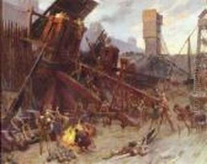 Le Siege D'alesia by Georges Antoine Rochegrosse