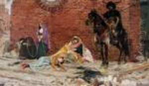 A Family In Captivity by Georges Antoine Rochegrosse