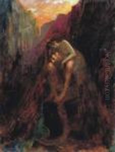 Figures (oedipus) by Georges Antoine Rochegrosse