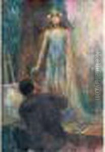 <oh Comme Tu Etais Belle Cette Fois La, En Salambo>. by Georges Antoine Rochegrosse