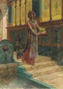An Eastern Beauty by Georges Antoine Rochegrosse