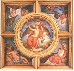 Allegorical Figures 1875 by Roelandt Jacobsz Savery