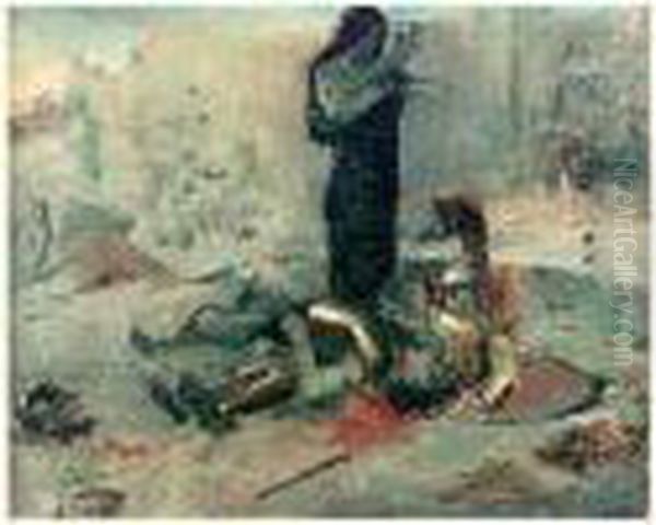 "scene De Bataille". - view 1