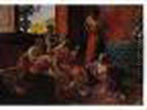 La Toilette by Georges Antoine Rochegrosse