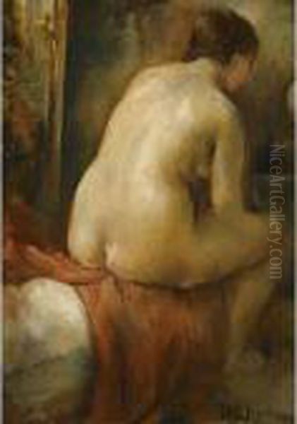 Seated Nude - view 1