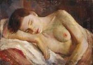 Jeune Femme Endormie by Vera Rockline