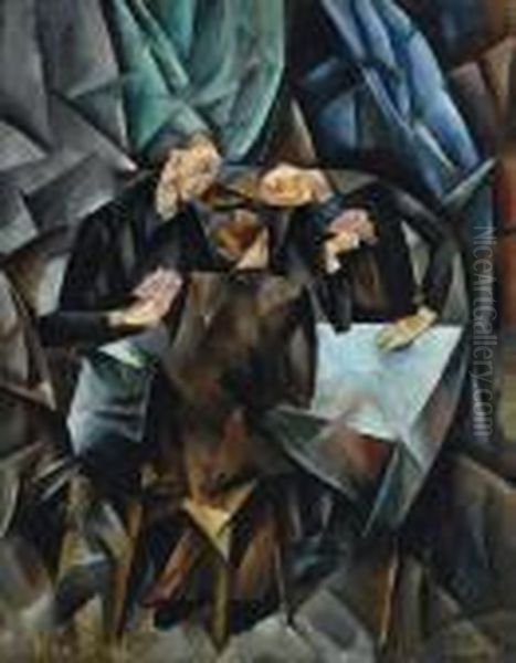 The Card Players - view 1