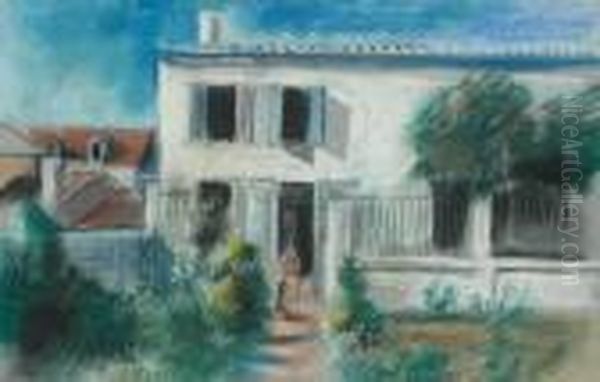 Vue Du Jardin by Vera Rockline