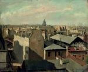 Paris Vu De L'atelier De L'artiste by Vera Rockline