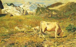 Grazing in Springtime (Pascoli di primavera)
