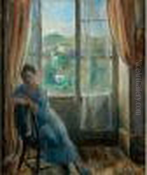 Jeune Femme Dans Un Interieur - view 1