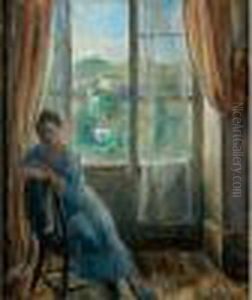 Jeune Femme Dans Un Interieur by Vera Rockline
