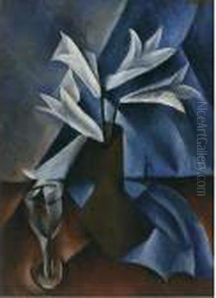 Still-life With White Lilies - view 1