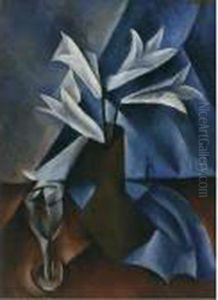 Still-life With White Lilies by Vera Rockline