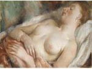 Sleeping Nude by Vera Rockline