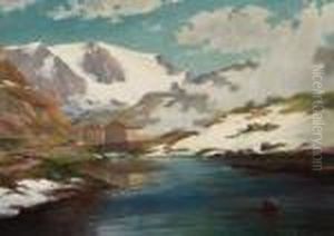 Il Passo Del Gran San Bernardo by Leonardo Roda